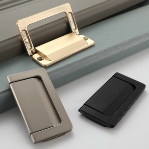 Poignée  tiroir d'armoire en porte en alliage de zinc accessoires de quincaillerie