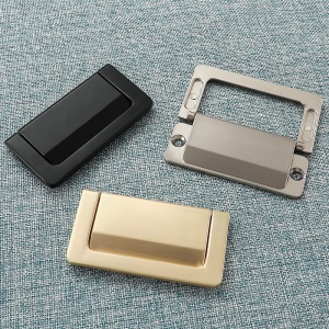 Poignée  tiroir d'armoire en porte en alliage de zinc accessoires de quincaillerie
