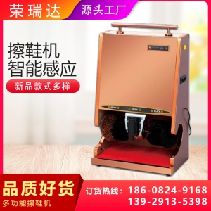 Machine automatique de cirage de chaussures à induction en acier inoxydable