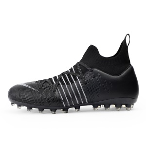Chaussures de football montantes pour hommes respirantes et confortables