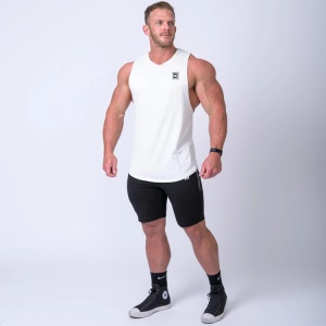 Top de sport pour hommes en coton à séchage rapide