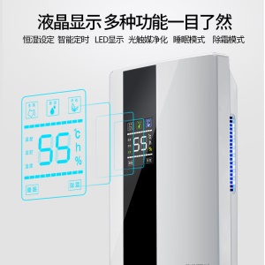 YANGZI Déshumidificateur d'air à affichage LED chronométrage intelligent
