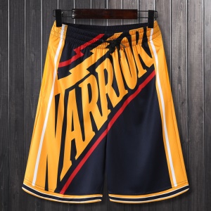 Short de basket-ball pour hommes respirant et absorbant l'humidité et la transpiration