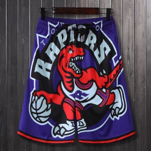 Short de basket-ball pour hommes respirant et absorbant l'humidité et la transpiration