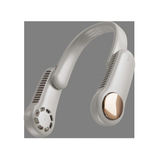 Mini ventilateur électrique USB rechargeable accrochable au cou