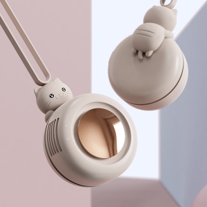 Mini ventilateur électrique USB rechargeable accrochable au cou
