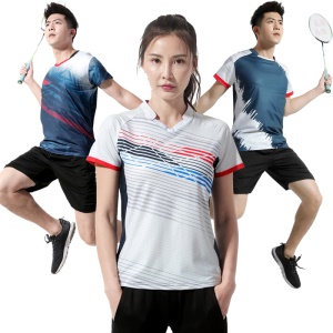 T shirt de sport de volleyball absorbant la transpiration et à séchage rapide