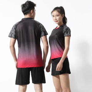 T shirt  de sport de volleyball à séchage rapide respirant