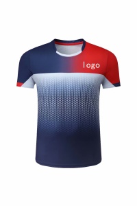 T shirt de sport à col rond absorbant la transpiration et à séchage rapide
