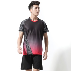 T shirt  de sport de volleyball à séchage rapide respirant