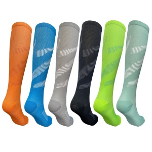 Chaussettes de volleyball en tissu de nylon protège-mollet