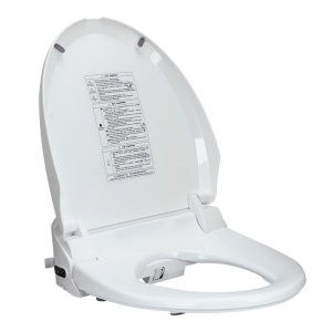 Siège de toilette intelligent, avec  Retardateur d'amortissement Buse autonettoyante