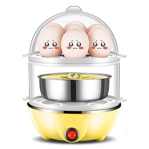 Cuiseur d'oeufs multifonctionnel  à double couche