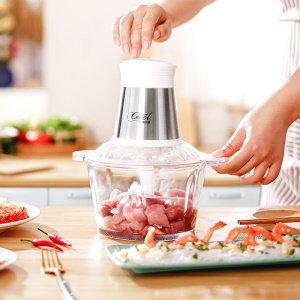 Hachoir à viande électrique multifonction en acier inoxydable