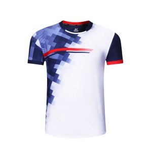 Ensemble de deux pièces de vêtements de sport de volleyball imprimé respirant et à séchage rapide