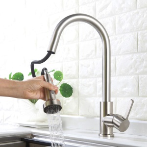 Mélangeur chaud et froid pour robinet de douche extractible