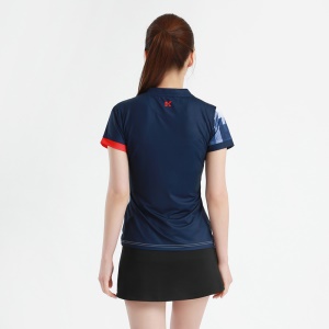 Ensemble de deux pièces de vêtements de sport de volleyball imprimé respirant et à séchage rapide