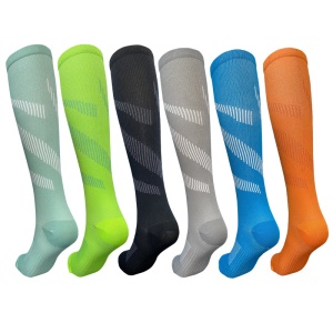 Chaussettes de volleyball en tissu de nylon protège-mollet