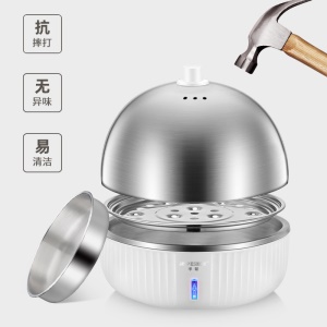 Cuiseur d'oeufs multifonction en acier inoxydable