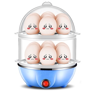 Cuiseur d'oeufs multifonctionnel  à double couche