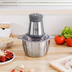 Hachoir à viande électrique multifonction en acier inoxydable