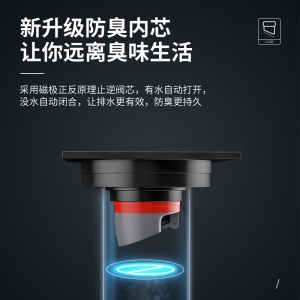 Siphon de sol pour machine à laver  Anti-débordement et anti-odeur