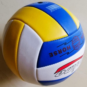 Ballon de volleyball en PVC cousu à la machine souple Taille 5
