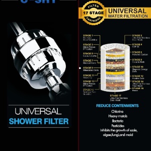 Purificateur d'eau de salle de bain filtre d'eau de douche