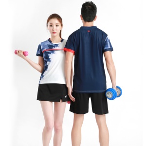 Ensemble de deux pièces de vêtements de sport de volleyball imprimé respirant et à séchage rapide