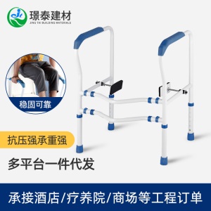 Accoudoir de sécurité de toilette en acier inoxydable