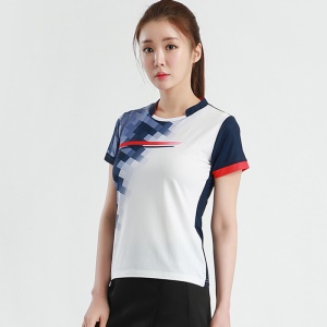 Ensemble de deux pièces de vêtements de sport de volleyball imprimé respirant et à séchage rapide