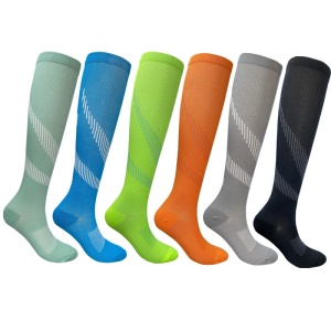 Chaussettes de volleyball en tissu de nylon protège-mollet