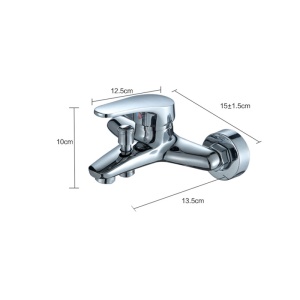 Mevalon Robinet  de salle de bain avec fonction chaud et froid Robinet de douche multifonction