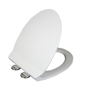 Couvre siège de toilette en forme de V Lente descente