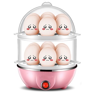 Cuiseur d'oeufs multifonctionnel  à double couche