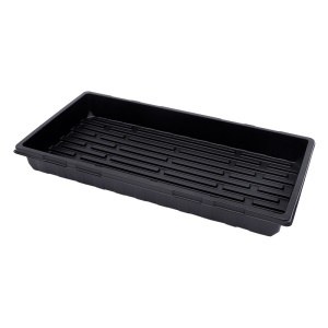 Plateau rectangulaire pour semis en plastique épais