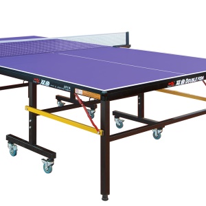 Table de tennis de table  pliable avec roues