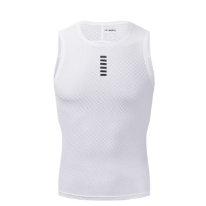 Gilet de cyclisme pour hommes Absorbant la sueur Respirant Fond de VTT Sans manches