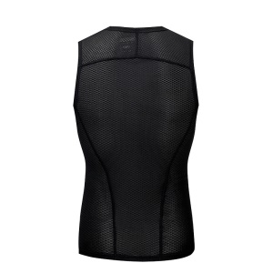 Gilet de cyclisme pour hommes Absorbant la sueur Respirant Fond de VTT Sans manches