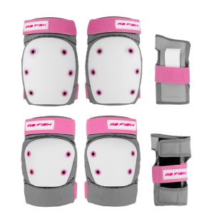 Ensemble d'accessoires de protection contre les chutes pour skateboard 6 pièces