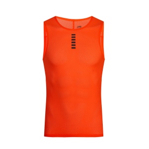 Gilet de cyclisme pour hommes Absorbant la sueur Respirant Fond de VTT Sans manches