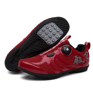 Chaussures de cycliste Sneakers pour velo et competition de cyclisme résistantes à l'abrasion
