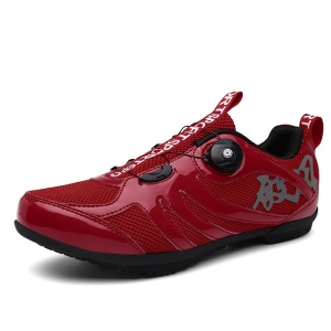 Chaussures de cycliste Sneakers pour velo et competition de cyclisme résistantes à l'abrasion