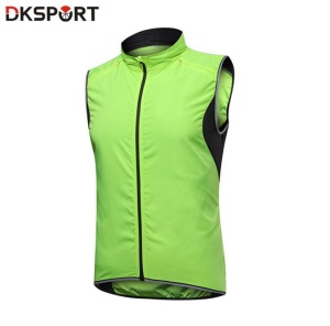 Survêtement Gilet coupe-vent et imperméable pour cycliste  sans manches vêtements de cyclisme