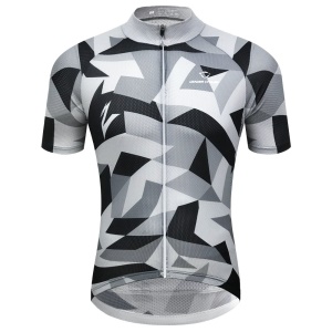 Top sport à manches courtes et à séchage rapide pour hommes  équipement de cyclisme et course à vélo