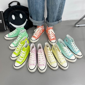 Chaussures en toile pour étudiants Chaussures de skateboard rétro Chaussures décontractées classiques à la mode