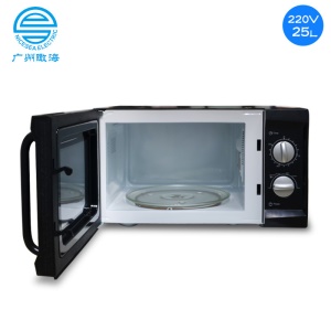 Four à micro-ondes pour usage domestique avec Plateau tournant mécanique 25L 220V 60hz