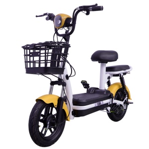 Scooter électrique rechargeable à  double siège 48V  moto électrique