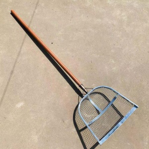 Pelle à poussière en fil d'acier Pelle à tamis en maille renforcée en acier (nuancier manquant)