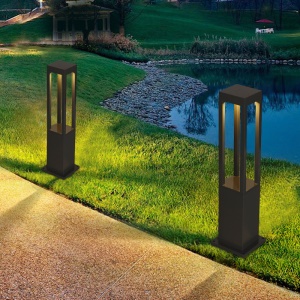 Lampe lumineuse d'extérieur pour cour et jardin